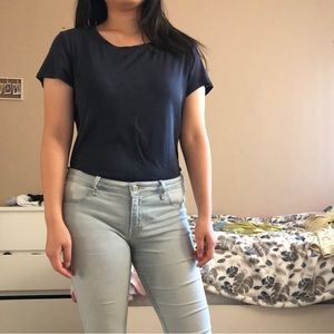 uniqlo bundle of 3 basic t shirts (size medium and large)